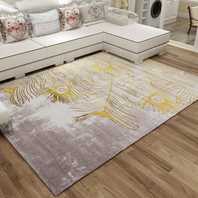 

Li home modern minimalist living room coffee table bedroom sofa dining entrance table desk study bed non-slip carpet Dai Yi Si 039110 80 * 120cm