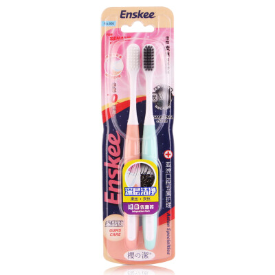 

Sakura Jie Enskee activated carbon wire bristles all-round clean toothbrush × 4 NO896 discount installed color random