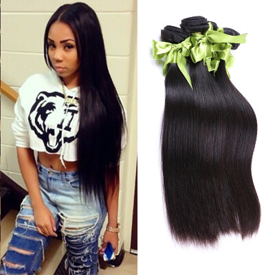 

Malaysian Virgin Hair 4 Bundles Malaysian Straight Hair Queen Hair Products 8A Grade Virgin Unprocessed Human Hair Bundles