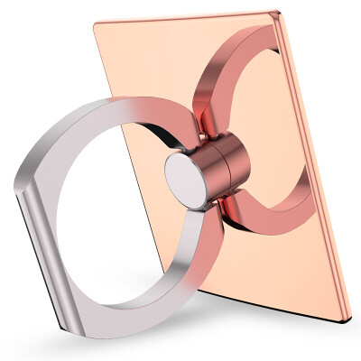 

BIAZE C30 finger buckle bracket plating plated rose gold metal ring brackets creative lazy stent phone stand universal Apple Samsung millet Meizu