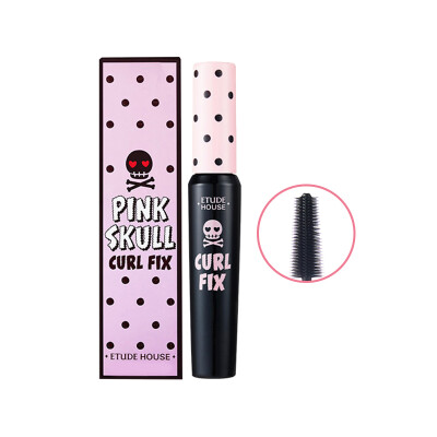 

Yuti House (ETUDE HOUSE) Ming eyes curling stereotypes mascara 8g # 1 mysterious black (pink flame skeleton limited edition thick curling non-caking waterproof no bloom