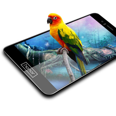 

Smorss HUAWEI glory 8 tempered film / full coverage tempered glass membrane / cell phone protective film black