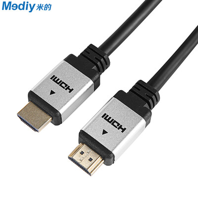 

Mi MFY MF-LHP018A HDMI 20 Gold-plated high-definition line fever 4K computer PS3 millet box TV projector cable 18 meters round black