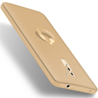 

Phone Case For Huawei Honor 6X Ultra Thin Slim Cover Simple PC Back Ring Holder 360°Rotation Protection For Huawei Honor 6X