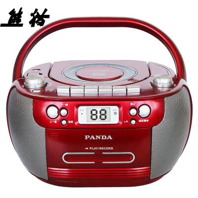 

Panda (PANDA) CD-800 CD-плеер DVD-плеер магнитофон магнитофон MP3-карта U диск аудио фетальный учебный автомагнитола (красный)