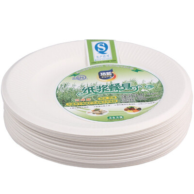 

Супермаркет] [Jingdong Jieneng 7 дюймов одноразовых бумажных дисков (40 Pack) биоразлагаемое водонепроницаемое масло подходит микроволновая JN-0181
