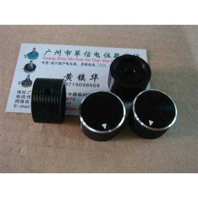 

All aluminum black knob cap diameter holes were 6MM 64MM 25MMX15MM