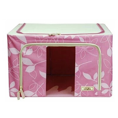

Lock button LOCKLOCK storage box U-shaped bina box leaves mapping 58L LLB5158P