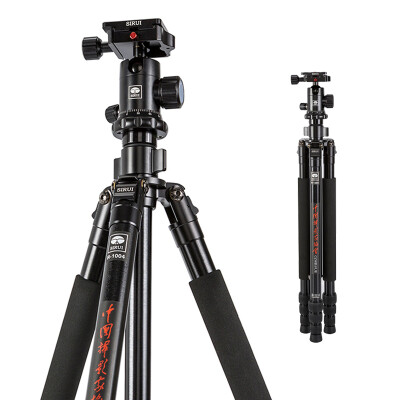 

Si Rui (SIRUI) tripod R1004 + G10X PTZ Canon Nikon SLR camera Tripod Aluminum SLR Camera Tripod Professional stable micro single-purpose