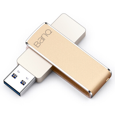 

F50 128GB имеют удаленный USB3.0 цельнометаллический высокоскоростное вращение на 360 градусов U-роскошь-золото