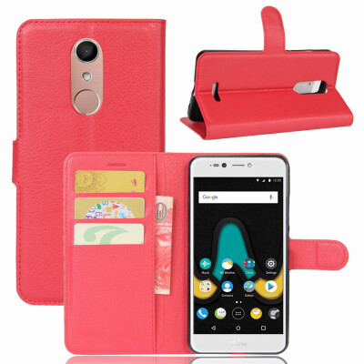 

GANGXUN Wiko uPulse Lite Case High Quality PU Leather Flip Cover Kickstand Anti-shock Wallet Case for Wiko uPulse Lite