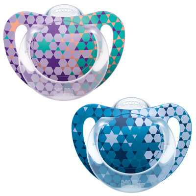 

NUK-type pacifier pacifier 0-6 months 2 loaded