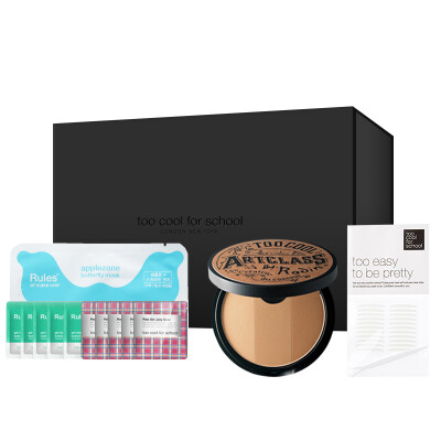 

Too cool for school) art class three-dimensional repair powder gift box set (repair powder + double eyelid paste + mask + sample 10