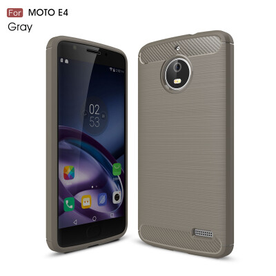 

GANGXUN Motorola Moto E4 Case Anti-Slippery Scratch-Resistant Lightweight Soft Silicon Back Cover For Moto E4