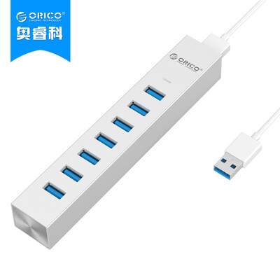 

Отдел Оррик (ORICO) ASH3L-У3 переключатель USB3.0 разветвитель Gigabit Ethernet, порт +3, серебристая алюминиевая ступица HUB ноутбук