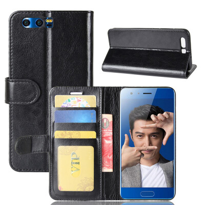 

GANGXUN Huawei Honor 9 Case High Quality PU Leather Flip Kickstand Wallet Cover for Huawei Honor 9