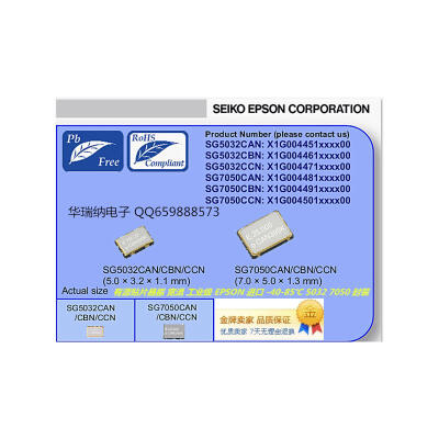 

125M 125MHZ 125.000MHZ 7050 5070 1.8V 3.3V