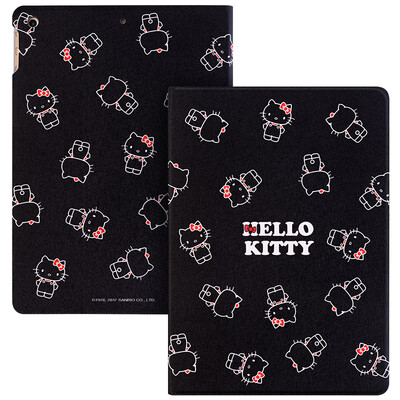 

Отличный Hello Kitty серии новый IPad 9,7-дюймовый корпус / мультфильм защиты оболочки интеллектуального сна кожаный шарм Кейт Кейти