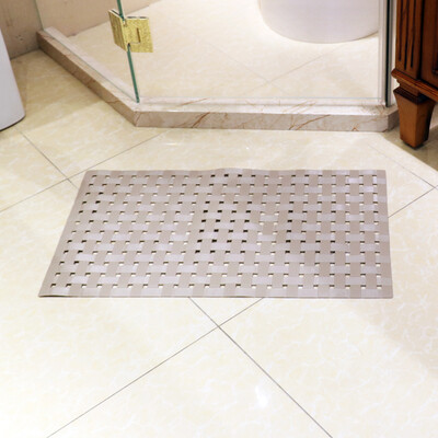 

Limei adsorption (LIDIMEI) non-slip hollow PVC woven mat light brown 40 * 70cm
