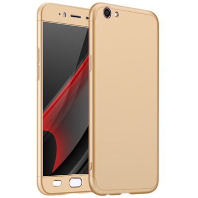 

3 in 1 Full Protection Case for OPPO R9 R9S Plus A59 3 in 1 Ultra Slim Hard PC Protective Cover for OPPO F1S F1 Plus