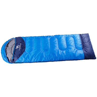 

Camel CAMEL outdoor sleeping bag camping 135kg thick adult sleeping bag A6S3K1103 deep treasure blue color blue 135 left