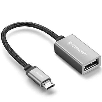 

Зеленый связывая OTG кабель Micro USB адаптер U диск Эндрюс телефон кабель конвертер поддерживает Huawei проса Meizu Samsung вязание черный 15см 30895