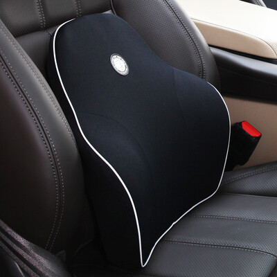 

Jiji GiGi car lumbar car office chair lumbar pillow space memory cotton car office health cushion belt lumbar pillow GT-23 black