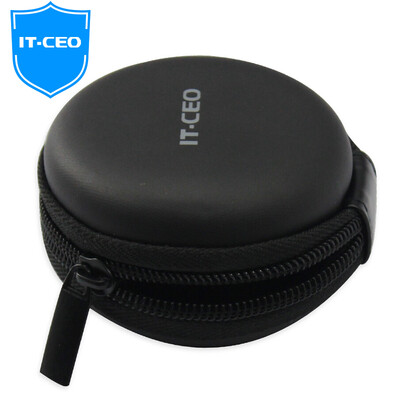 

IT-CEO V320-A Headset Storage Box Protective Bag Headset Case Change Package Storage Bag Data Cable Receiver Protective Case Cable Box Digital Package Black