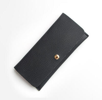 

Г-жа Джэйн Fold Wallet ціснення скура счаплення мяшок рукі нуль папернік тэлефонаў