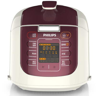 

飞利浦（PHILIPS）电压力锅 HD2033/21 双胆高压锅 电脑型 触控预约 5L大容量