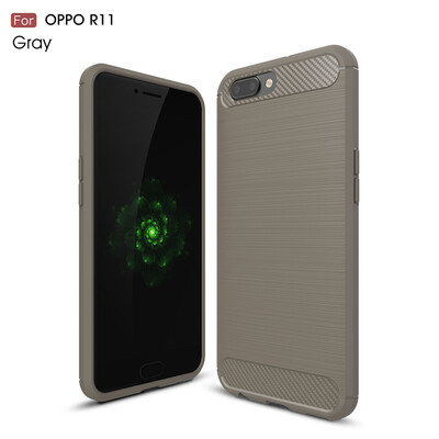 

GANGXUN Oppo R11 Case Anti-Slippery Scratch-Resistant Lightweight Soft Silicon Back Cover For Oppo R11