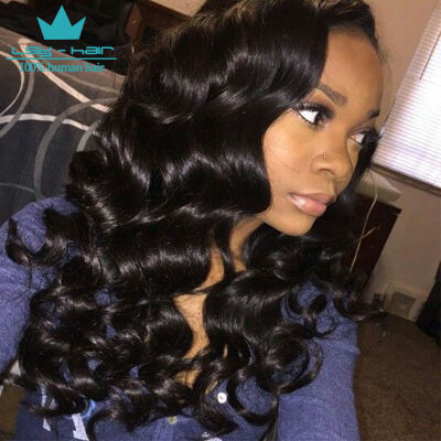 

Wholesale 10Pcs/Lot Brazilian Virgin Hair Loose Wave Unprocessed Virgin Brazilian Hair Straight Grade 9A Human Hair Extension