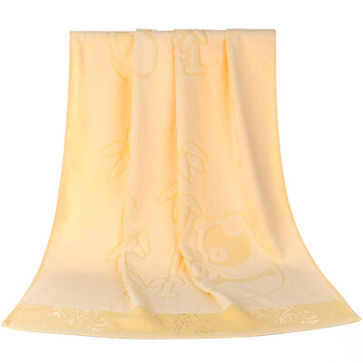 

Luxor Linens - 70 Bamboo 30 Cotton Absorbent Jacquard Bath Towel 70 140cm 480g