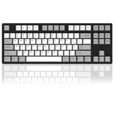 

АККО Ducky Одна ось вала зеленой растительности 108 PBT сублимации механической клавиатура Cherry Red Cherry молока