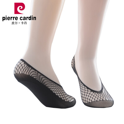 

[Jingdong supermarket] Pierre Cardin short stockings socks socks female fishing net socks anti-skid plain weave socks silver ion socks 6 pairs of black uniforms JD1728022-20X6