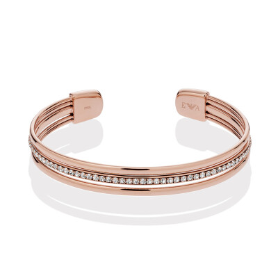 

Emporio Armani women rose gold diamond bracelet EGS2194221