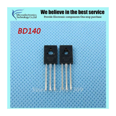 

20pcs free shipping BD140 D140 TO-126 NPN 1.5A 80V NPN Epitaxial Triode Transistor new original