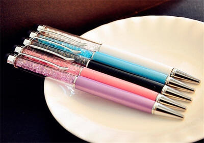 

Elegance 2 in 1 Slim Diamond Crystal Stylus Touch Screen Pen Stylus For iPhone Tablet 5pcslot