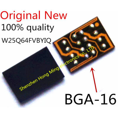 

5piece100 New W25Q64FVBYIQ Q64FVY BGA Chipset