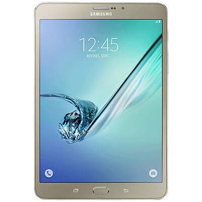 

Samsung Galaxy Tab S2 таблетки 8.0 дюймов (8-ядерный процессор 2048 * 1536 3G / 32G отпечатков пальцев) Полный Netcom золотой T719C