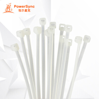 

PowerSync AMSTG0001B self-locking nylon cable ties cable tie tie line with cable management wire finishing with 100PCS bag 100mm