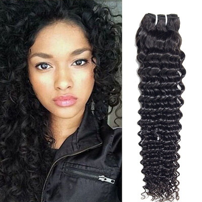 

7A Malaysian Deep Curly Virgin Hair 4 Bundles Wet And Wavy Virgin Hair Malaysian Virgin Hair Deep Wave Human Hair Weave Sale