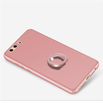 

GANGXUN Luxury Phone Case For Huawei P10 Ultra Thin Slim Cover Simple PC Back Ring Holder 360°Rotation Protection For Huawei P10