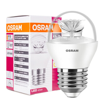 

OSRAM LED Bulb Clear Bulb 4.5W E27 Большой теплый белый Желтый Желтый