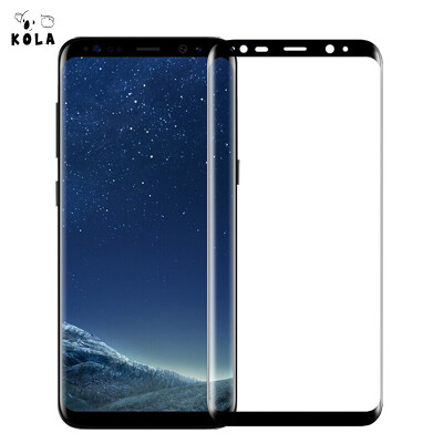 

KOLA Samsung S8 tempered film 3D surface full-screen covered glass film protective film for SAMSUNG Galaxy S8 black