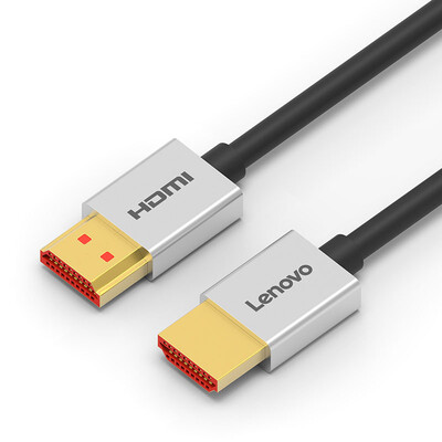

Lenovo Lenovo HD01 корпус из алюминиевого сплава Business Edition ультратонких высокой четкости Кабель HDMI кабелей телевизор 4K проектор компьютерный кабель 1 м