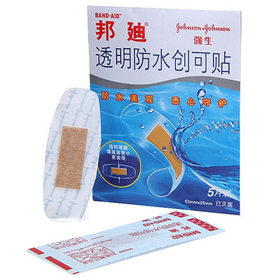 

Bondi (BAND-AID) transparent waterproof bandage followed by 5