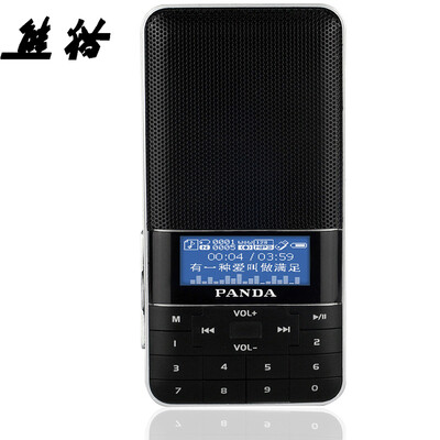 

Panda PANDA DS-178 card radio digital small sound digital song lyrics synchronized display black
