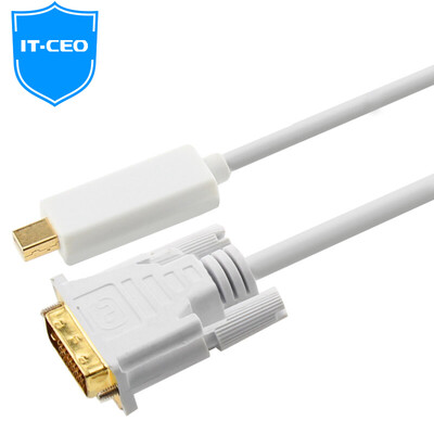 

IT-директор V08MD-1 Mini Mini DP очередь HDMI Mini DisplayPort кабель адаптера / поддерживает Thunderbolt от Apple 1,83 м белый