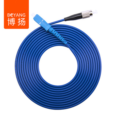 

Bo Yang BOYANG BY-K5311SM carrier-grade armored fiber jumpers transceiver pigtail 5 meters FC-SC single-mode single-core